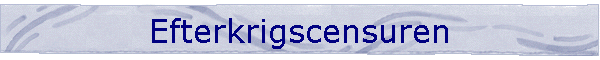 Efterkrigscensuren